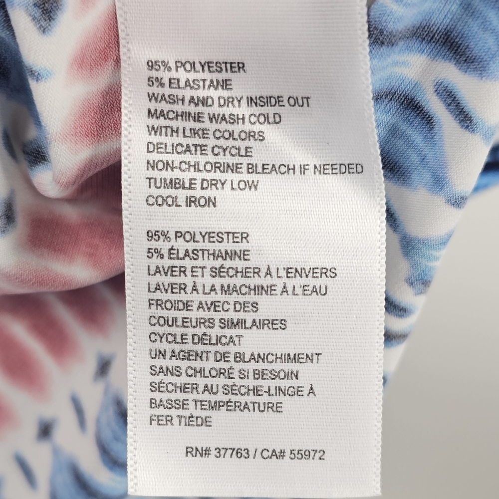 Rafaella Dress Blue White NWT 1X - Picture 6 of 12